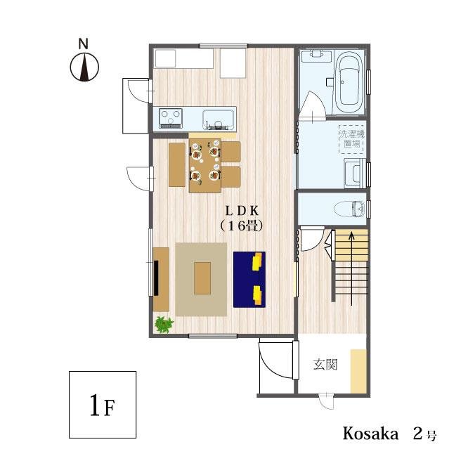 2間取り1F