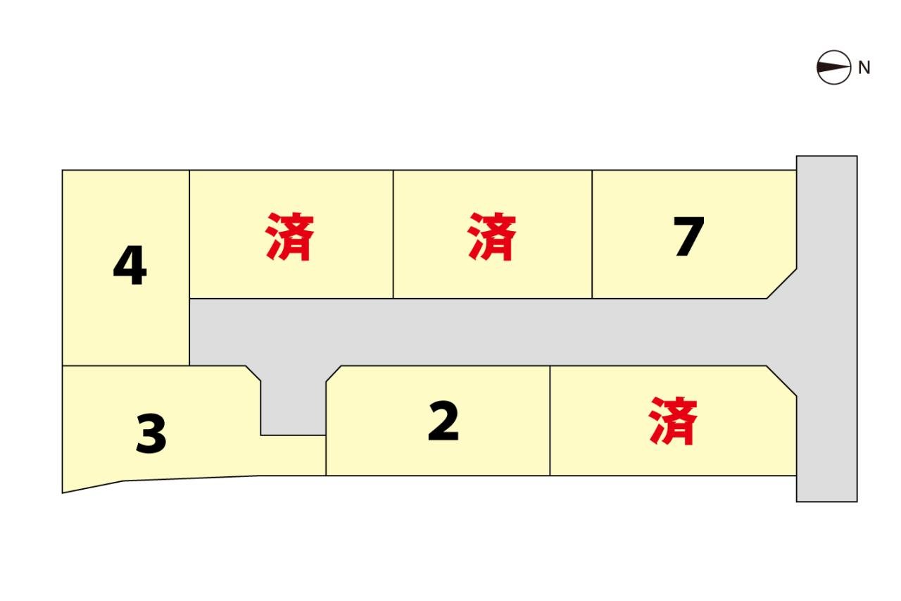 小坂区画図